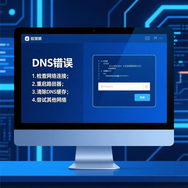 快连DNS错误怎么修复？如何手动设置？